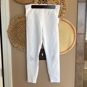 White Athleta leggings